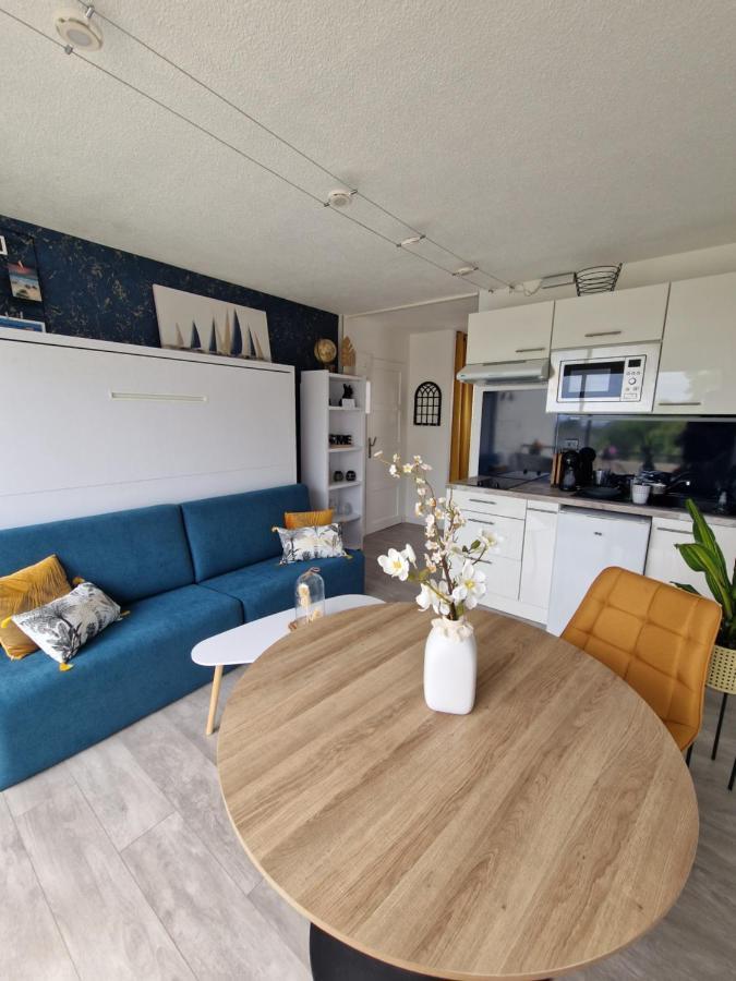 Guidel-Plages Studio Lumineux Balcon Vue Mer & Piscine Extérieur photo