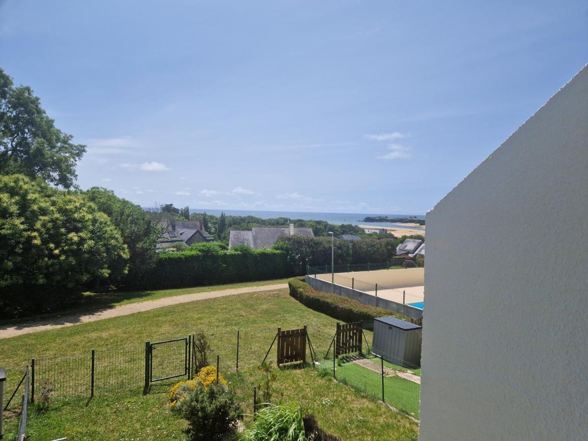 Guidel-Plages Studio Lumineux Balcon Vue Mer & Piscine Extérieur photo